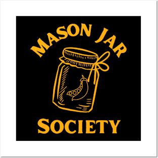 Mason Jar Society Canning Season Posters and Art